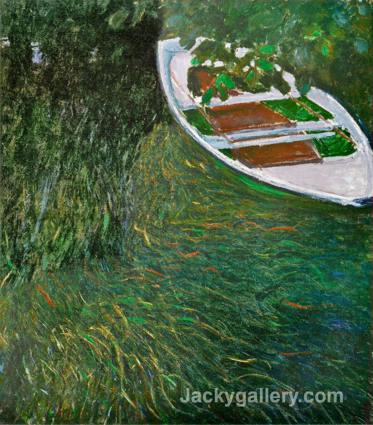 The Row Boat by Claude Monet paintings reproduction